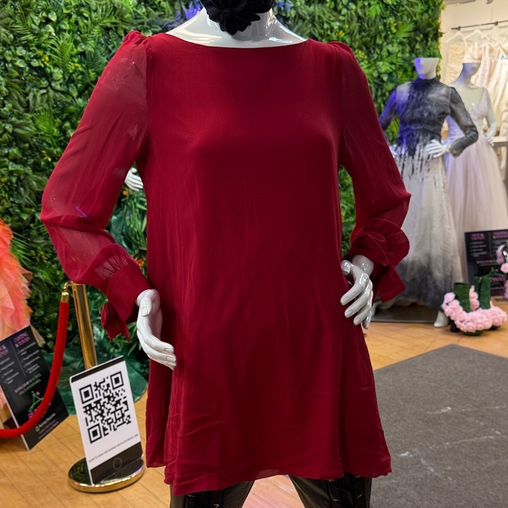 Guess by Marciano Deep Red Blouse